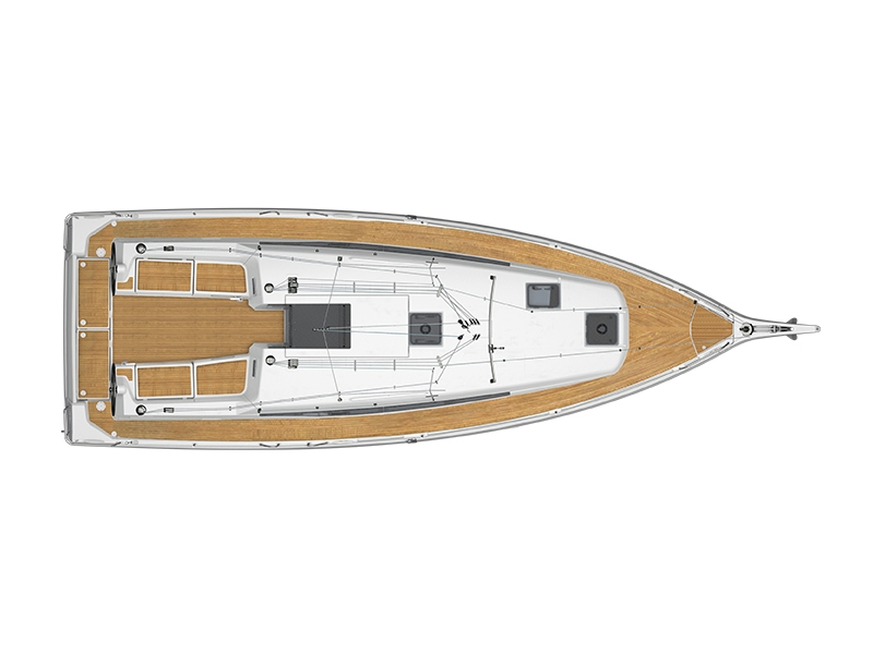 Sun Odyssey 380 Maravilha Charteryacht in Kroatien von Trend Travel Yachting Decksriss
